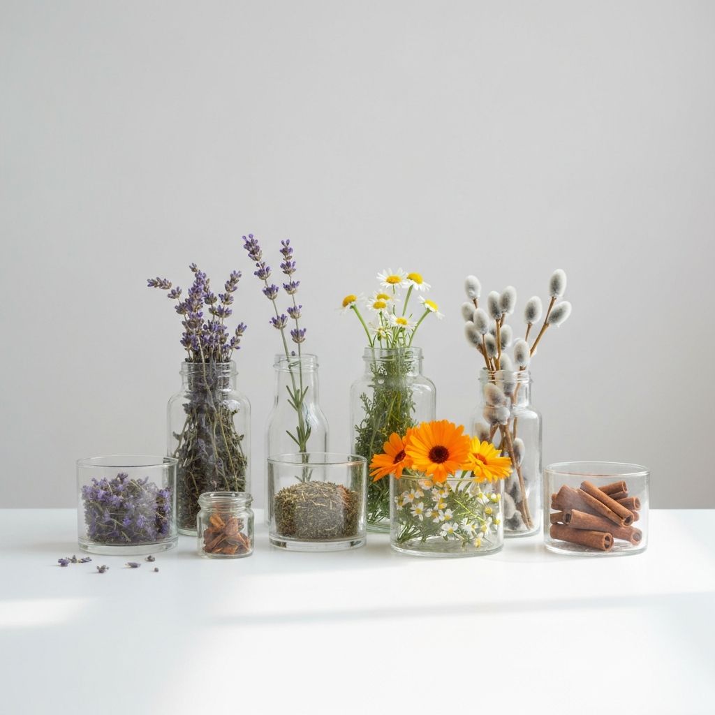 Ingrédients naturels et plantes médicinales